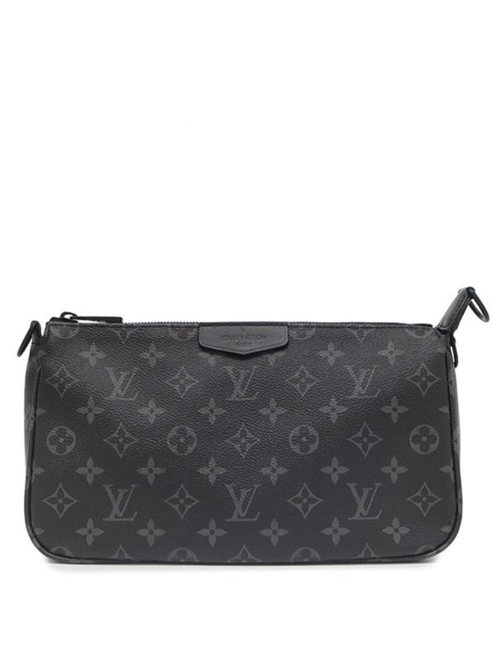Louis Vuitton Shoulder Bag Pochette Accessoires XL Monogram Eclipse Black